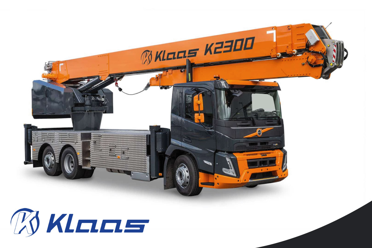 Vrachtwagen kraan Klaas K950 RSX