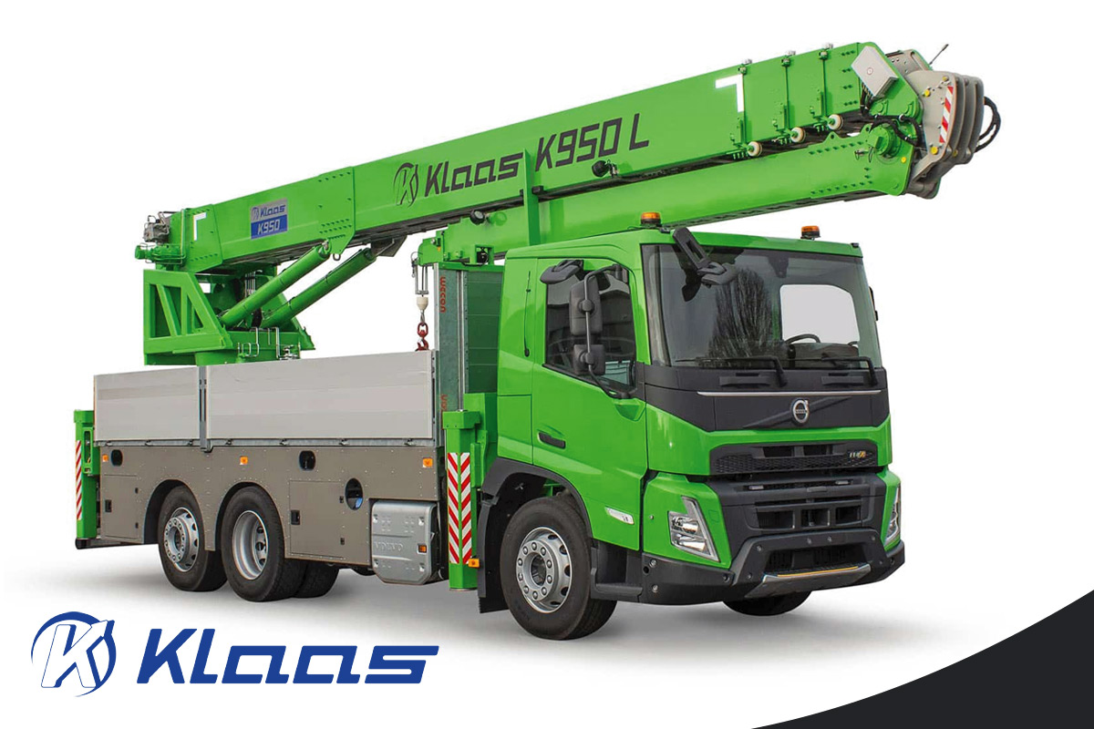Klaas K950 LHX vrachtwagen kraan